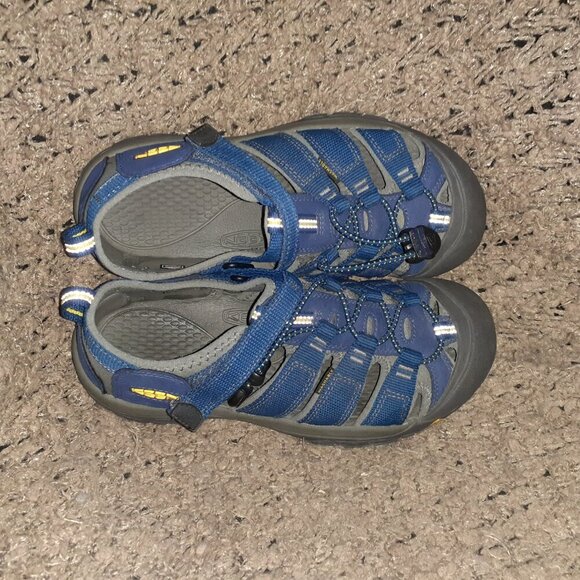 KEEN-Newport H2 Sandals-Waterproof-Navy Blue-SZ 37-6.5 Women-Near Mint - Picture 6 of 7